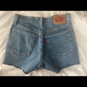 Levi's Blue Jean Shorts